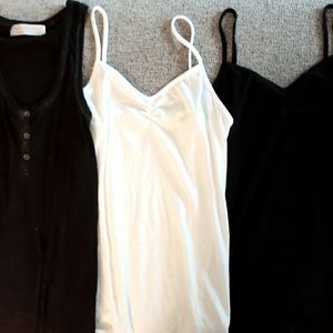 Womens Size Large 3 Piece Lot Cami & Tank Tops